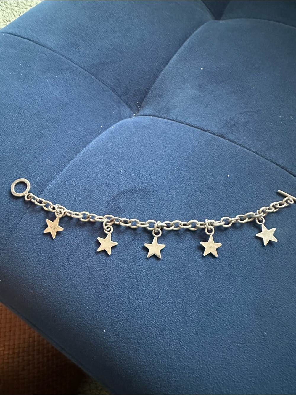 Sterling Silver Star Charm Bracelet - Women's Jewelry